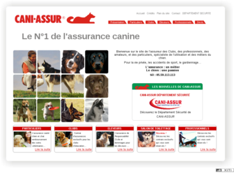 cani-assur.com website preview