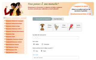 assurance-animal.lesassurances.org website preview