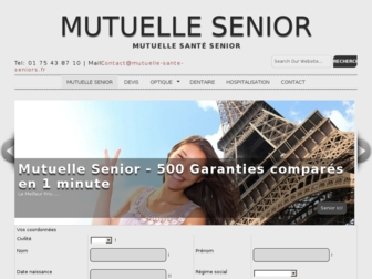 mutuelle-sante-seniors.fr website preview