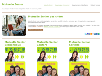 seniormutuelle.org website preview