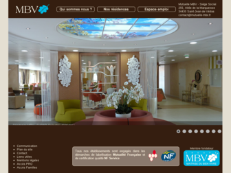 mutuelle-mbv.fr website preview