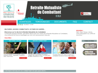 retraite-mutualiste-combattant.fr website preview