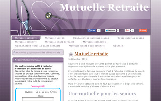 mutuelleretraite.org website preview