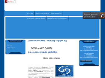 deschamps-assurance.com website preview