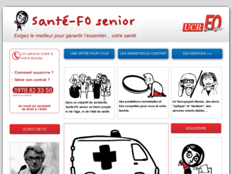 sante-fo-senior.fr website preview