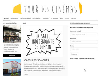 tourdescinemas.fr website preview