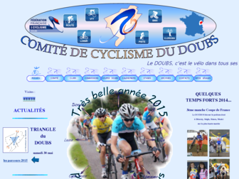 cyclisme25.com website preview