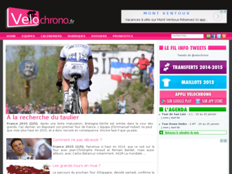 velochrono.fr website preview