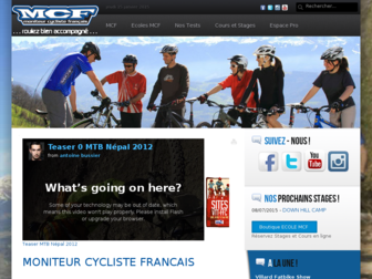 moniteurcycliste.com website preview