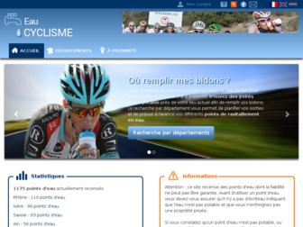 eau-cyclisme.com website preview