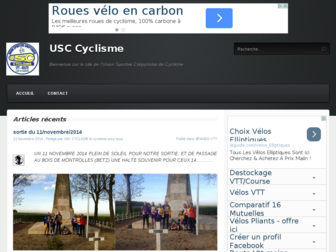 usc.cyclisme.over-blog.com website preview