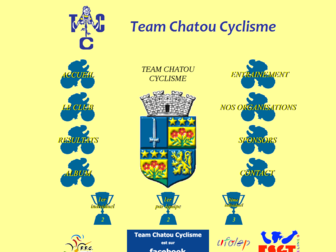 teamchatoucyclisme.com website preview