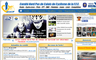 nordpasdecalaiscyclisme.com website preview