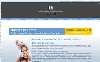 mutuelle-pas-chere.pro website preview