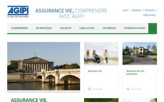 assurancevie-agipi.com website preview