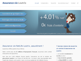 assurance-vie-loutrix.fr website preview
