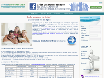 comparassurance-vie.fr website preview