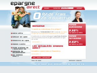 epargnedirect.fr website preview