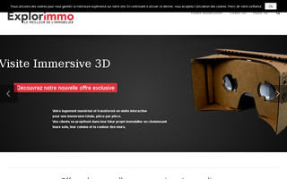 3d.explorimmo.com website preview