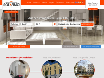 immobilier-lyon4.solvimo.com website preview