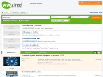 horoscope-voyance.vivastreet.com website preview