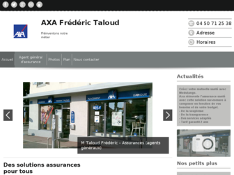frederic-taloud-assurances.fr website preview