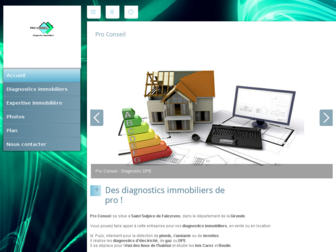 proconseil-diagnostics-immobiliers.fr website preview