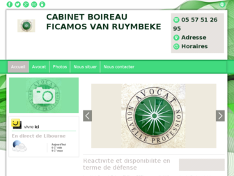 avocats-boireau-ficamos-vanruymbeke-libourne.fr website preview