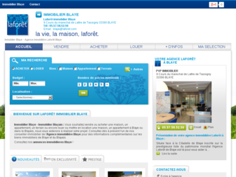 laforet-immobilier-blaye.com website preview