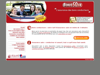 bonus50.fr website preview