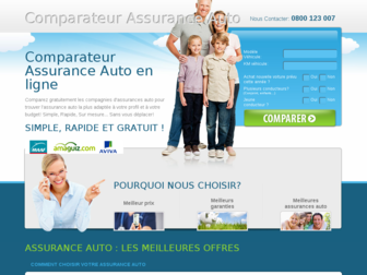 comparateur-assurance-auto.net website preview
