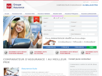groupeassurance.fr website preview