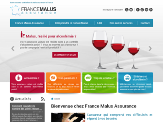 francemalusassurance.fr website preview
