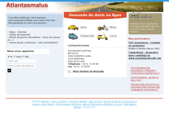 assurance-malus.atlantas.fr website preview