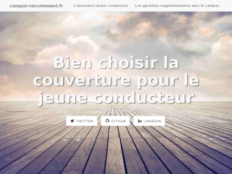 campus-recrutement.fr website preview