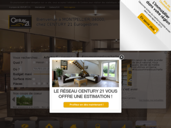 century21-eurogestrim-montpellier.com website preview