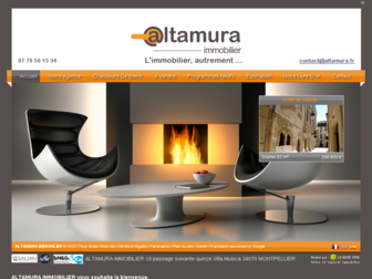 altamura.fr website preview