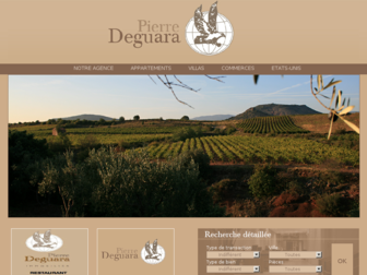 deguara-immobilier.com website preview