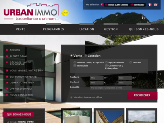 urbanimmo.com website preview