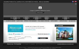abaccus-immobilier.com website preview