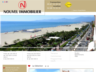 nouvel-immobilier.com website preview