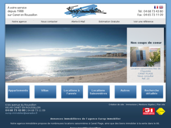 europ-immobilier.com website preview