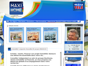 perpignan.roussillon.maxihome.net website preview