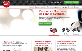 assumoto.fr website preview