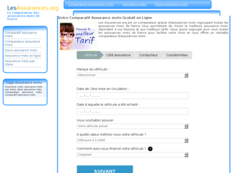assurance-moto.lesassurances.org website preview