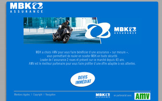 mbk-assurances.fr website preview
