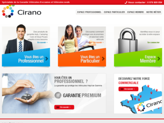 cirano.com website preview