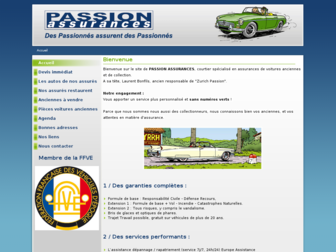 passionassurances.fr website preview