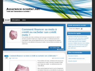 assurance-scooter.net website preview