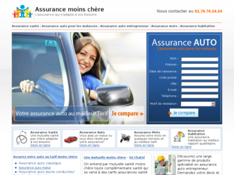 assurancemoinscher.fr website preview